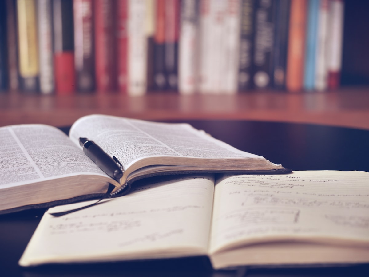 Student writing